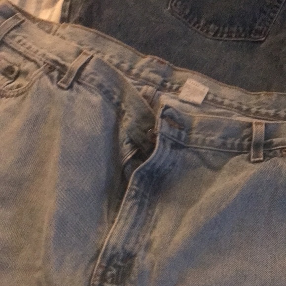 Vintage Levi’s 550 jeans size 24 S womens plus great condition a little frayed - Picture 4 of 5